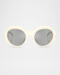 Men's ME8005 Round Sunglasses