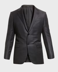 Men's Wool Tic-Weave Suit