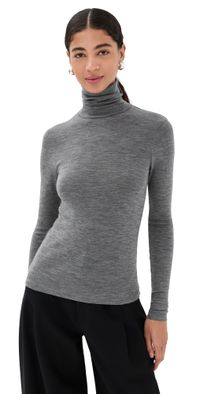 Róhe Fine Merino Turtleneck Black 40