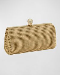 Crystal Ball Embellished Clutch Bag