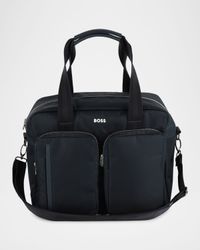 Changing Bag W/ Silicone Logo-Print