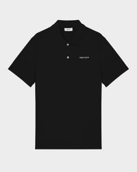 Men's Embroidered Logo Pique Polo Shirt