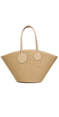 Cult Gaia Jayleen Tote Bag Natural One Size