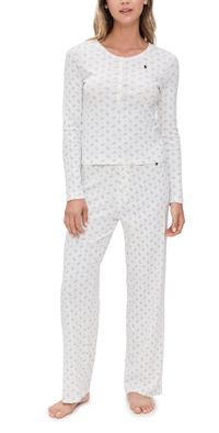 Polo Ralph Lauren Henley Wide Leg Sleep Set Colby Flora XXL