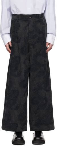 Feng Chen Wang Black Dragon Jeans