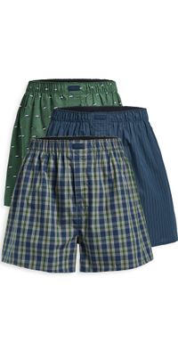 Tommy John Woven Boxer 3 Pack Grenner Pastures Sitting Ducks M