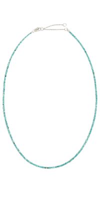 SHASHI Aisha Gemstone Necklace in Turquoise Turquoise One Size