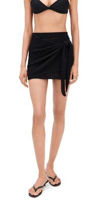 The Garment Tanzania Wrap Skirt Black 8