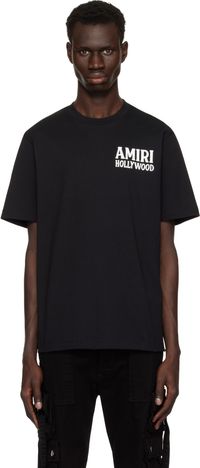 AMIRI Black 'Amiri' Jazz Wolf T-shirt