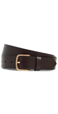 Vince 32mm Flat Belt Cacao Brown S