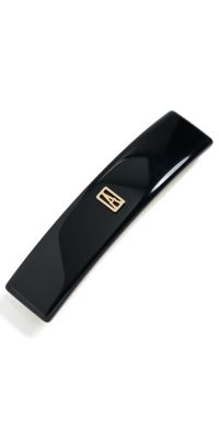 Alexandre de Paris Barrette Noir One Size