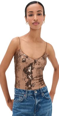 Generation Love Sarah Sequin Thong Bodysuit Coco S