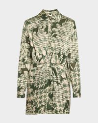 Palmer Satin Mini Dress