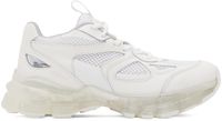 Axel Arigato White Marathon Transparent Runner Sneakers