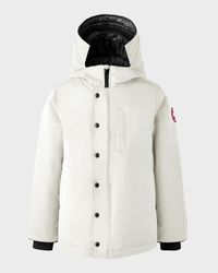 Kid's Logan Hooded Down Parka, Size S-L