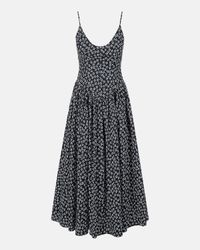 Dena Poplin Midi Dress