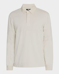 Men's Trevelly Tonal Stripe Cotton Rugby Shirt