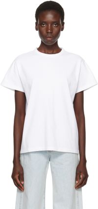 KHAITE White Maeve T-shirt