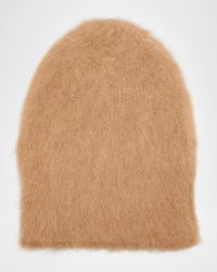 Brushed Camel and Alpaca Beanie