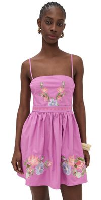 Fanm Mon Taltal Dress Purple L