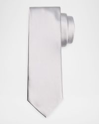 Men's Solid Silk Tie