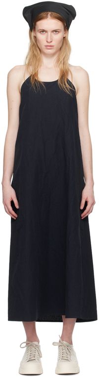 Sofie D’Hoore Robe longue Deline bleu marine