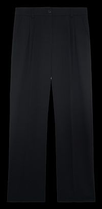 Pablo - Pantalon de tailleur à pinces - Taille 44 - Bleu