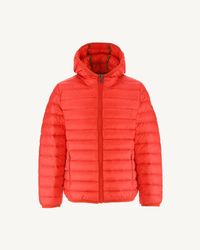 Jott - Doudoune légère à capuche enfant hugo - Taille 14-15ans - Rouge