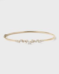 Solo Cluster Hinge Bangle, Size 7