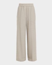 Fluid Wool Crepe Pants
