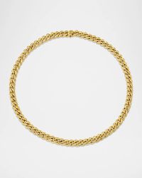 14K Gold Diamond Marquise Eye Link Necklace