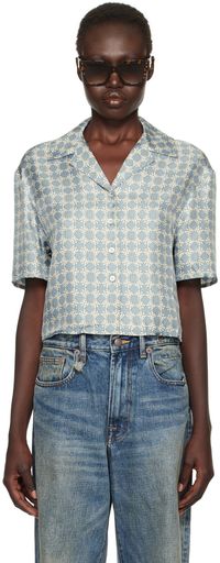 AMIRI Blue MA Quad Shirt