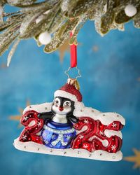 2025 Frosty Flipper Countdown Christmas Ornament