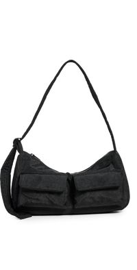 BAGGU Cargo Shoulder Bag Black One Size