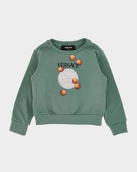 Boy's Basketball Graphic Logo-Print Sweatshirt, Size 12M-4