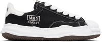 Maison MIHARA YASUHIRO Black 'Blakey' OG Sole Canvas Sneakers