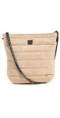 Think Royln Dream Stash Bag Soft Sand Suede One Size