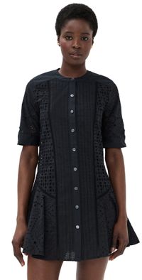 Veronica Beard Dara Dress Black 0