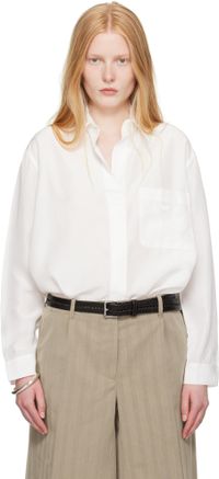 OUR LEGACY Chemise Grazia blanche - WORK SHOP Emporio Armani