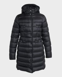 Hirma Hooded Long Down Jacket
