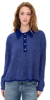 Lioness Mayfair Jersey Blue Stripe XXL