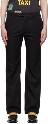 Martine Rose Black Bumster Trousers