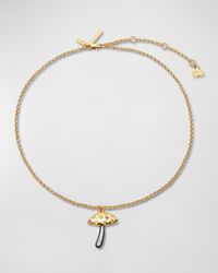 Mushroom Pendant Necklace