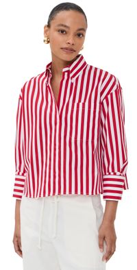 TWP J. D. Top Red/White L