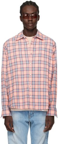 Acne Studios Pink Check Shirt