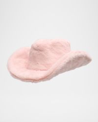 Faux Fur Cowboy Hat