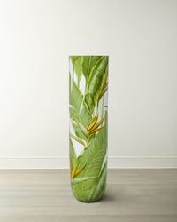 Bird of Paradise Tall Vase