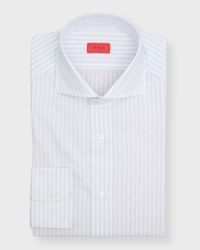 Men's Cotton Bengal Stripe Dress Shirt