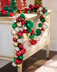 Traditional Christmas Ornament Garland, 72"