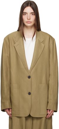 Studio Nicholson Khaki Conde Blazer
